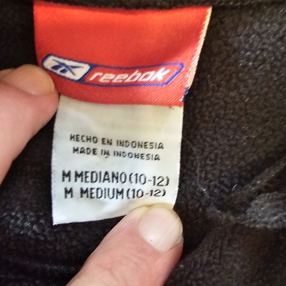 NFL Pittsburgh Steelers Reebok kids quarter zip fleece - Picture 6 of 6